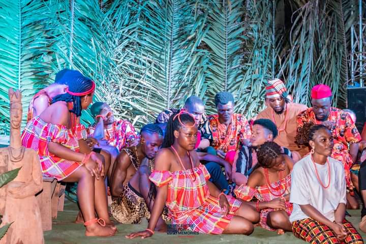 Oluchi Victoria Osigwe’s King Orizu at this year's Afịa Ọlụ Festival